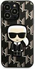 Telefoniümbris Karl Lagerfeld Monogram Ikonik KLHCP13LPMNIKBK, Apple iPhone 13 Pro, must