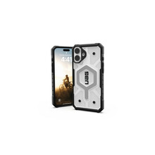 UAG Pathfinder Clear MagSafe telefoniümbris, Apple iPhone 16 Plus, valge