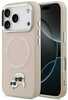 Telefoniümbris Karl Lagerfeld Karl & Choupette Pins MagSafe, Apple iPhone 17 Pro, roosa