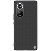 Nillkin Textured Case, Honor 50 Pro, must, tugevdatud geelraamiga ja nailonkattega