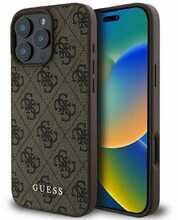 Telefoniümbris Guess 4G Classic, Apple iPhone 16 Pro, pruun
