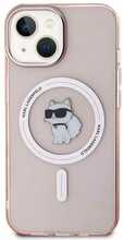 Telefoniümbris Karl Lagerfeld IML Choupette MagSafe KLHMP12MHFCCNOP, Apple iPhone 12/12 Pro, roosa