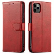 Marv Wallet ümbris, Samsung Galaxy M55, punane, bookcase