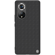Nillkin Textured Case, Honor 50 Pro, must, tugevdatud geelraamiga ja nailonkattega