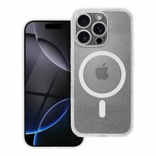 Telefoniümbris OEM Clear Mag Cover kaamerakaitsega, MagSafe ühilduv, iPhone 16, läbipaistev sädelev