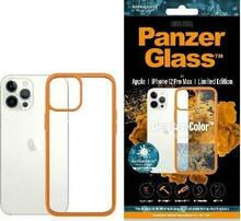 Telefoniümbris Panzer Glass ClearCase, Apple iPhone 12 Pro Max, oranž