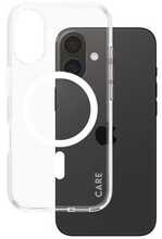 Telefoniümbris PanzerGlass CARE Flagship Case, Apple iPhone 16, valge MagSafe