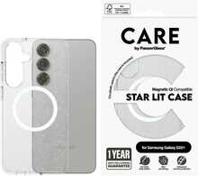 PanzerGlass CARE Flagship Urban Combat StarLight White QI ümbris, Samsung Galaxy S25+, läbipaistev