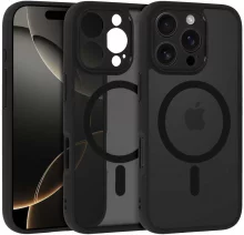 Toptel Full Matte Mag ümbris, Apple iPhone 14, must