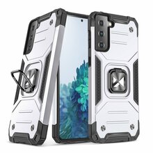 Telefoniümbris Wozinsky Ring Armor Tough Hybrid, Samsung Galaxy S22 Plus, hõbe