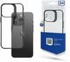 Telefoniümbris 3MK Satin Armor Case+, Apple iPhone 15 Pro Max, läbipaistev/must