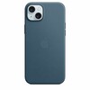 Telefoniümbris Apple FineWoven Case with MagSafe MT4D3ZM/A, Apple iPhone 15 Plus, pacific blue