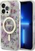 Telefoniümbris Guess Flower MagSafe GUHMP14XHCFWST, Apple iPhone 14 Pro Max, läbipaistev