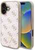 Telefoniümbris Guess GUHCP16MPG4GPH 4G Triangle, Apple iPhone 16 Plus, valge