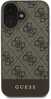 Telefoniümbris Guess PU 4G Stripe, Apple iPhone 16, pruun