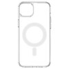 Hurtel Clear Magnetic MagSafe ümbris, Apple iPhone 14 Plus, läbipaistev, hõbedase rõngaga