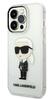 Karl Lagerfeld IML Ikonik NFT KLHCP14LHNIKTCT ümbris, Apple iPhone 14 Pro, läbipaistev