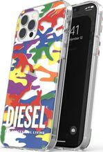 Telefoniümbris Diesel Clear Case Pride Camo AOP 44332, Apple iPhone 12/12 Pro, mitmevärviline