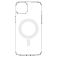 Hurtel Clear Magnetic MagSafe ümbris, Apple iPhone 14 Plus, läbipaistev, hõbedase rõngaga