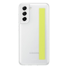 Läbipaistev rihmaga ümbris Samsung EF-XG990CWEGWW, Galaxy S21 FE, valge