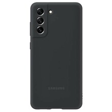 Telefoniümbris Samsung Silicone Cover EF-PG990TBEGWW, Galaxy S21 FE, must