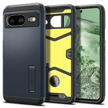Telefoniümbris Spigen Tough Armor, Google Pixel 8, metal slate