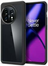 Telefoniümbris Spigen Ultra Hybrid ACS05803, OnePlus 11 5G, must