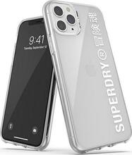 Telefoniümbris SuperDry Snap, Apple iPhone 11 Pro Max, läbipaistev/valge