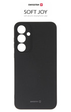 Swissten Soft Joy ümbris, Samsung Galaxy A55 5G, must