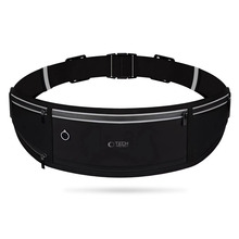 Vöökott telefonile Tech-Protect M3 UNIVERSAL SPORT WAIST BAG, must