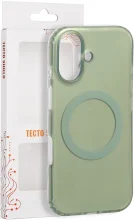 Tecto Shield Mistiq Mag ümbris, Apple iPhone 17 6,3, oliivroheline