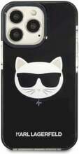 Telefoniümbris Karl Lagerfeld KLHCP13LTPECK, Apple iPhone 13 Pro, must