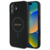 Telefoniümbris Guess GUHMP16SPSAHMCK Saffiano Classic Logo MagSafe, Apple iPhone 16, must