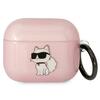 Karl Lagerfeld Ikonik Choupette KLA3HNCHTCP, Apple AirPods 3, roosa