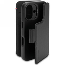 Telefoniümbris Decoded Leather Detachable Wallet, Apple iPhone 16, must