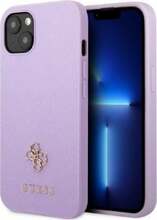 Telefoniümbris Guess GUHCP13SPS4MU Saffiano 4G Small Metal Logo, Apple iPhone 13 Mini, lilla
