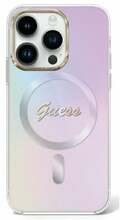 Telefoniümbris Guess IML Iridescent MagSafe GUHMP15LHITSU, Apple iPhone 15 Pro, lilla