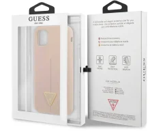 Silikoonümbris Guess Silicone Line Triangle, Apple iPhone 11, roosa