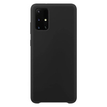 Silikoonümbris Hurtel Soft Flexible Rubber Cover, Samsung Galaxy A72 4G, must