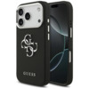 Telefoniümbris Guess Grained Big 4G Classic Logo, iPhone 17 Pro, must