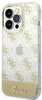 Telefoniümbris Guess GUHCP14LHG4MHG Peony Glitter Script Logo, Apple iPhone 14 Pro, kuldne