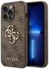 Telefoniümbris Guess GUHCP14X4GMGBR 4G Metal Logo Case, Apple iPhone 14 Pro Max, pruun