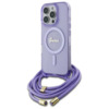 Telefoniümbris Guess GUHMP16XHCTSGNSU Crossbody Cord Script MagSafe, Apple iPhone 16 Pro Max, lilla