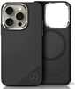Telefoniümbris Mercedes MEHMP16L23SUGDK Silikoninis Tonal Logo Wood Pattern MagSafe, Apple iPhone 16 Pro, must
