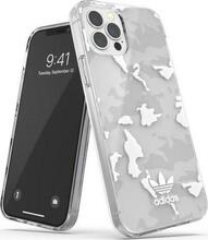Telefoniümbris Adidas OR SnapCase Camo, Apple iPhone 12/12 Pro, läbipaistev/valge 43705