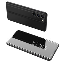 Telefoniümbris Clear View Case, Samsung Galaxy S23+, must