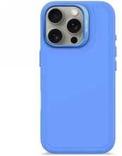 Telefoniümbris Decoded AntiMicrobial Silicone Stacks Backcover, Apple iPhone 16 Pro, sinine