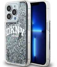 Telefoniümbris DKNY Liquid Glitter Big Logo DKHCP15LLBNAEK, Apple iPhone 15 Pro, must