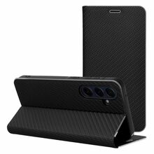 Forcell LUNA Book Carbon ümbris, Xiaomi Redmi Note 14 4G (GLOBAL), must
