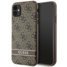 Telefoniümbris Guess GUHCN61P4SNW 4G Stripe, Apple iPhone 11/XR, pruun